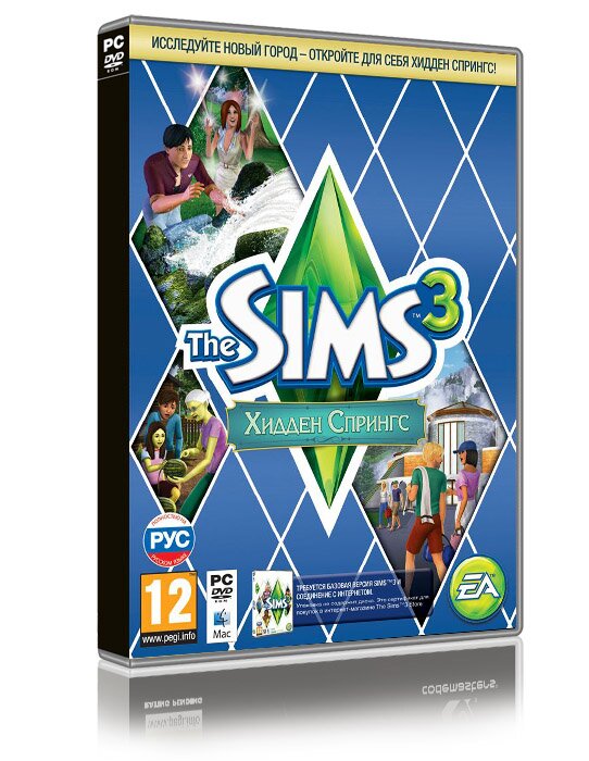 The Sims 3: Hidden Springs (2012/Rus/Eng/Multi20)